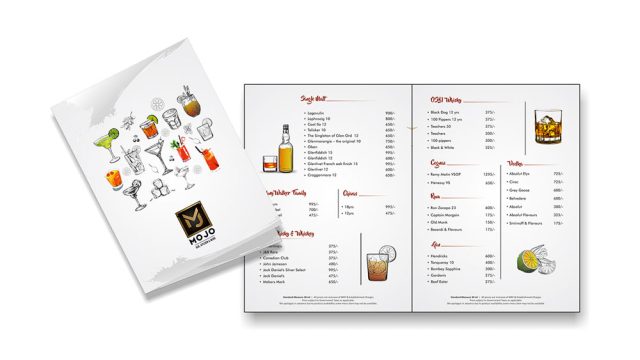 Mojo Menu card