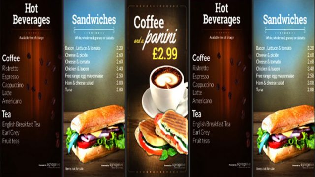 Nonlit-framed-Menu-Board